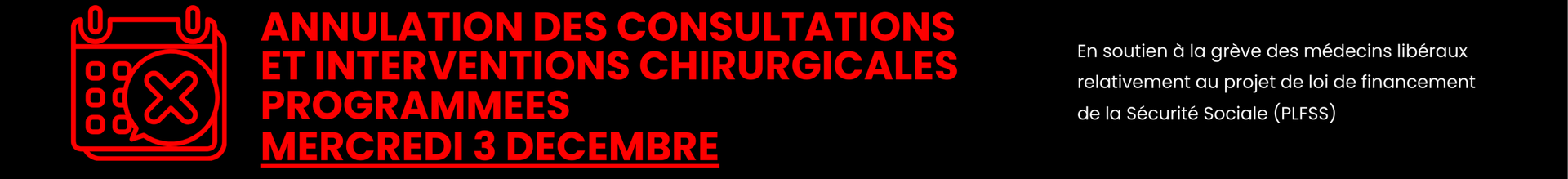 Grève des médecins libéraux